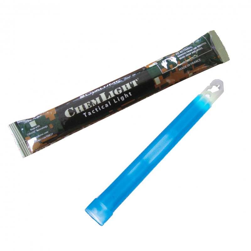 Cyalume Chemlight 6" Blue Lightstick 8H