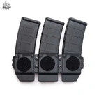 Triple 5.56 Kydex Magazine Insert Black