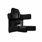 6004-6 Double Strap Leg Shroud Black