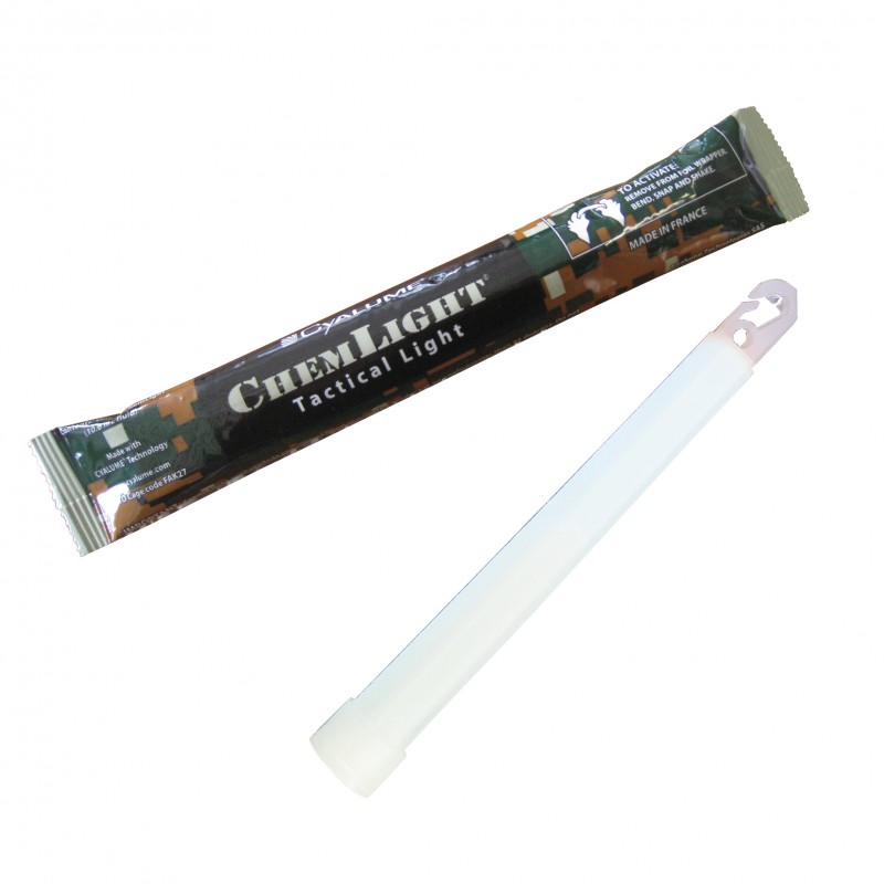 Cyalume Chemlight 6" White Lightstick 8H