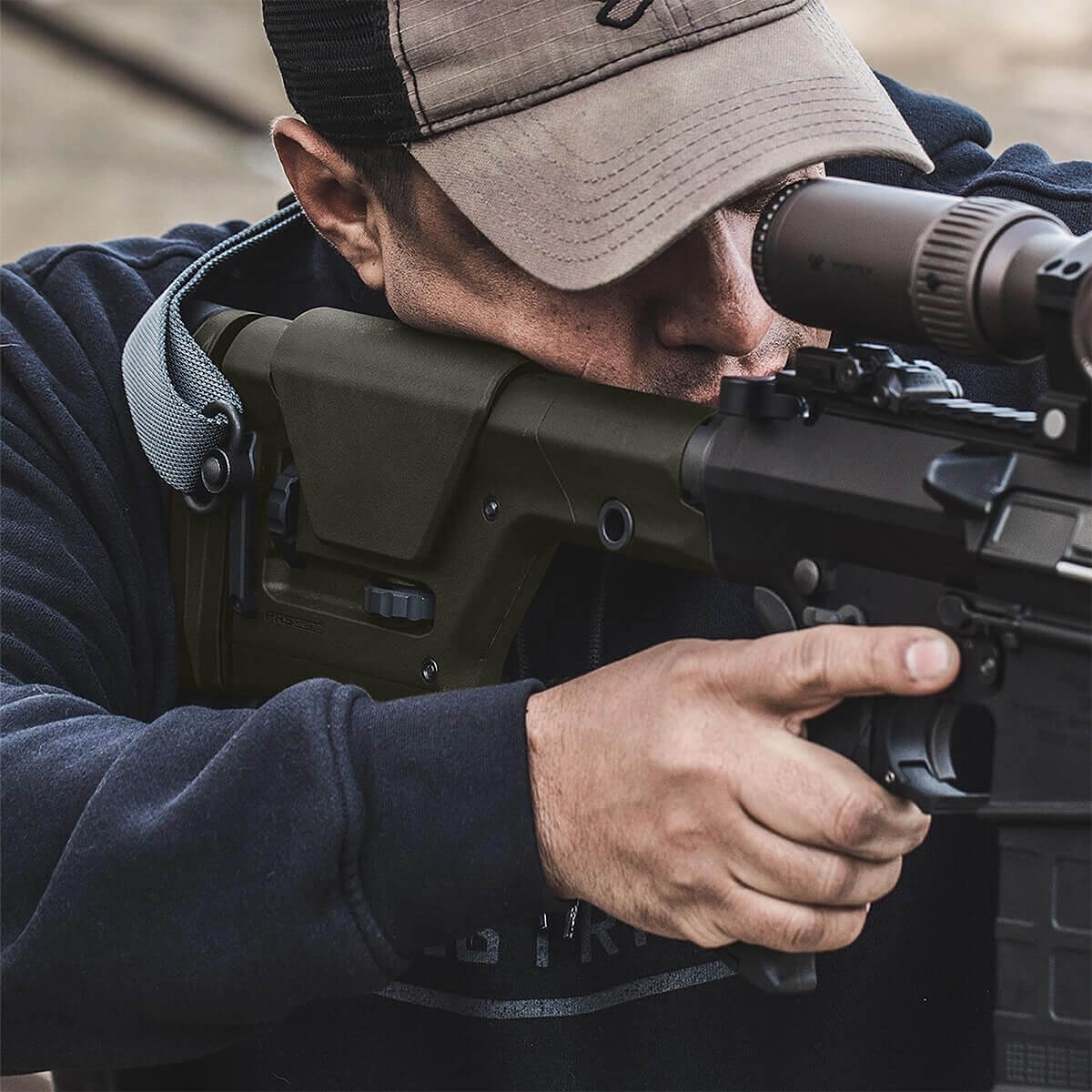 PRS® GEN3 Precision-Adjustable Stock Olive
