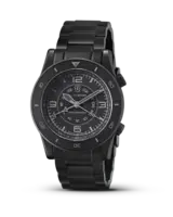 BEACHMASTER BLACKOUT - Sandblasted Gunmetal Grey PVD Bracelet