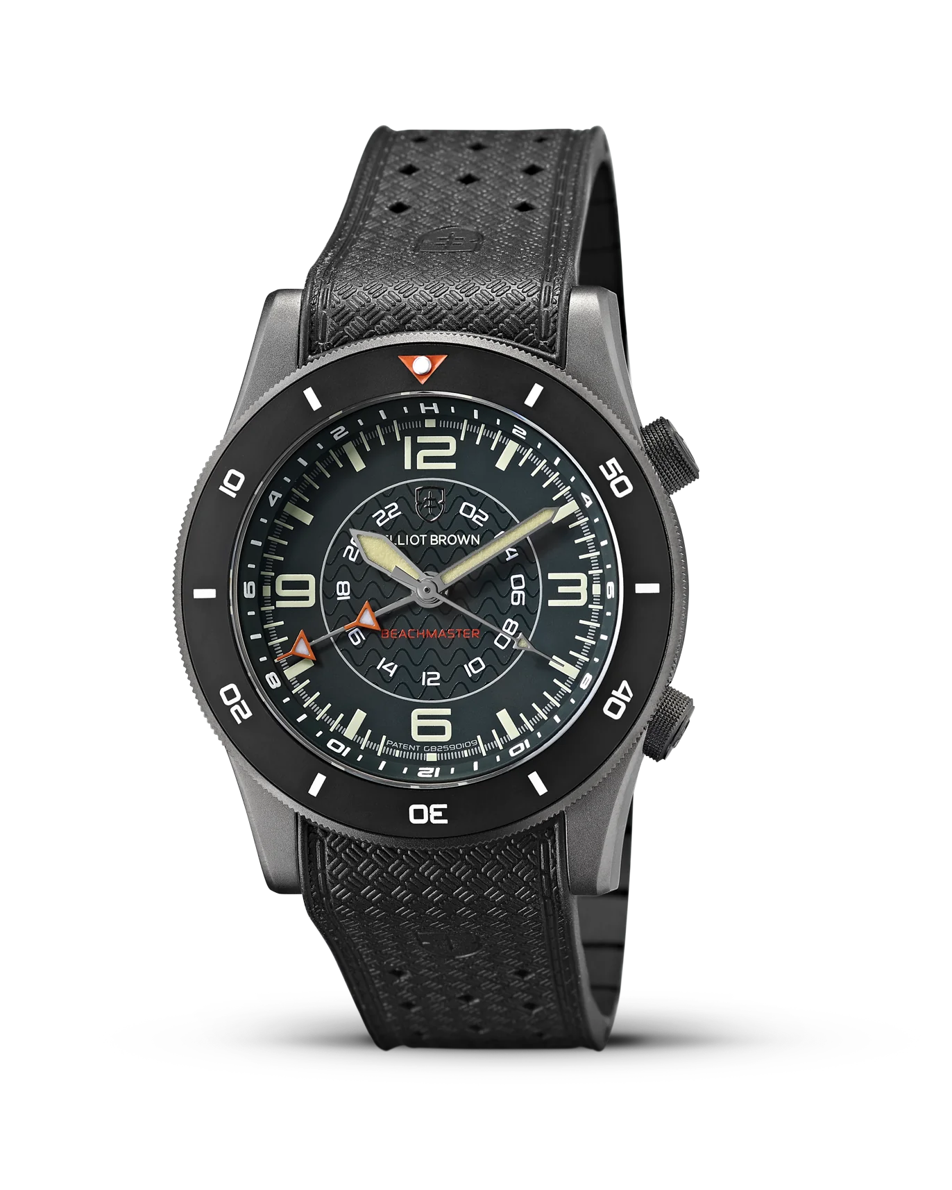 BEACHMASTER NIVO - Black Textured Rubber