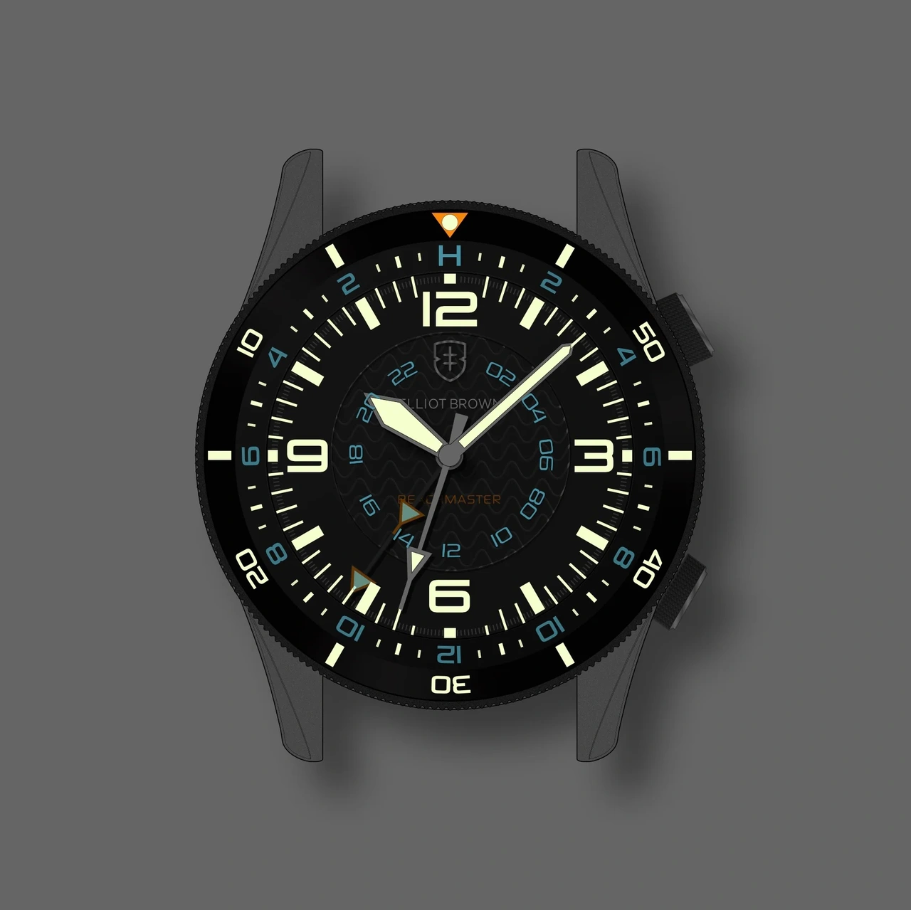 BEACHMASTER NIVO - Black Textured Rubber