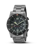 BEACHMASTER NIVO - Sandblasted Gunmetal Grey PVD Bracelet