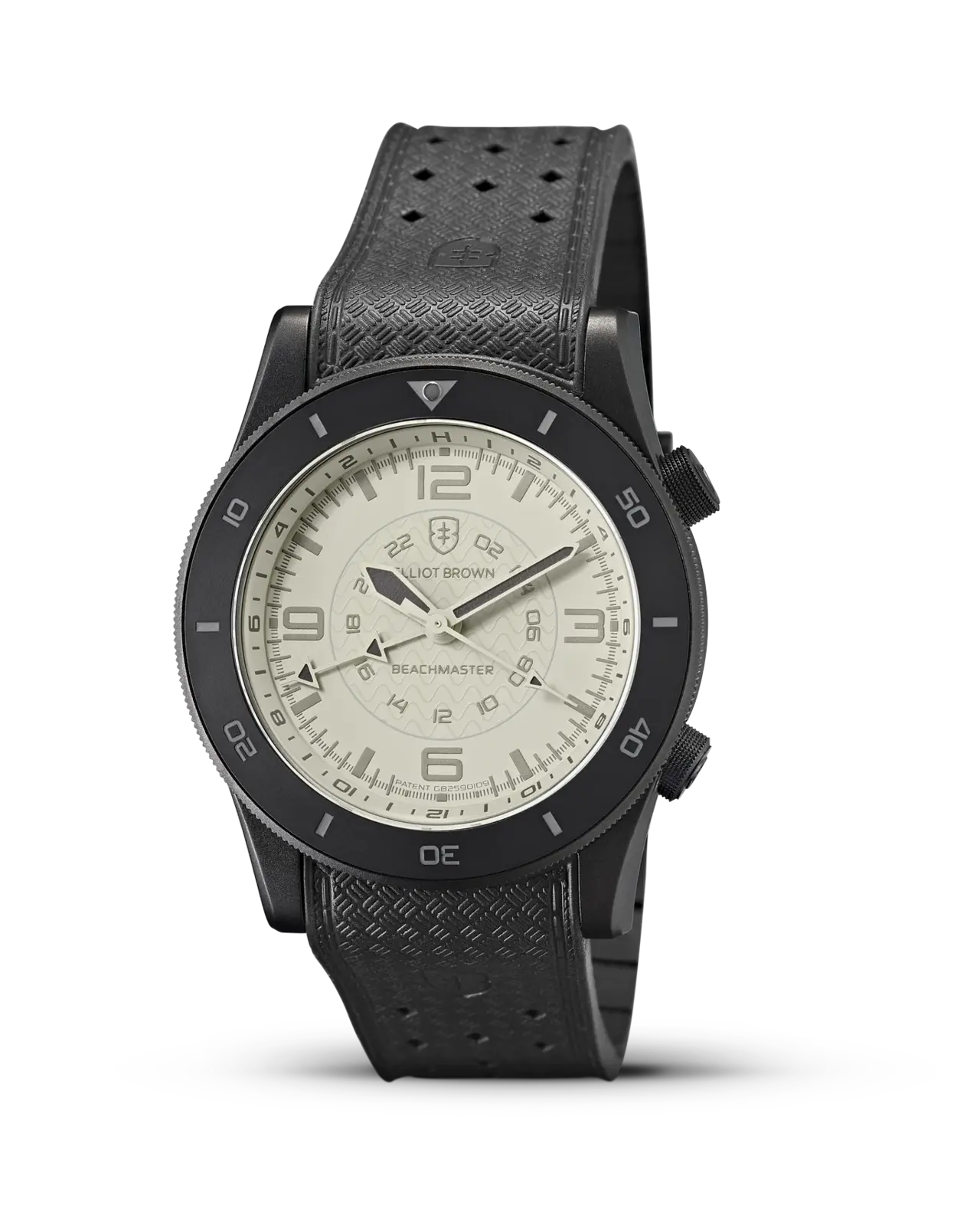 BEACHMASTER GHOST - Black Textured Rubber