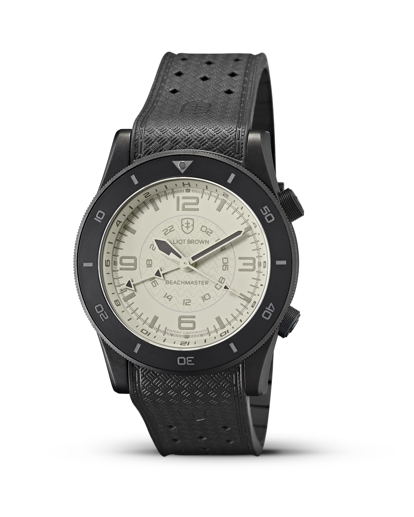 BEACHMASTER GHOST - Black Textured Rubber