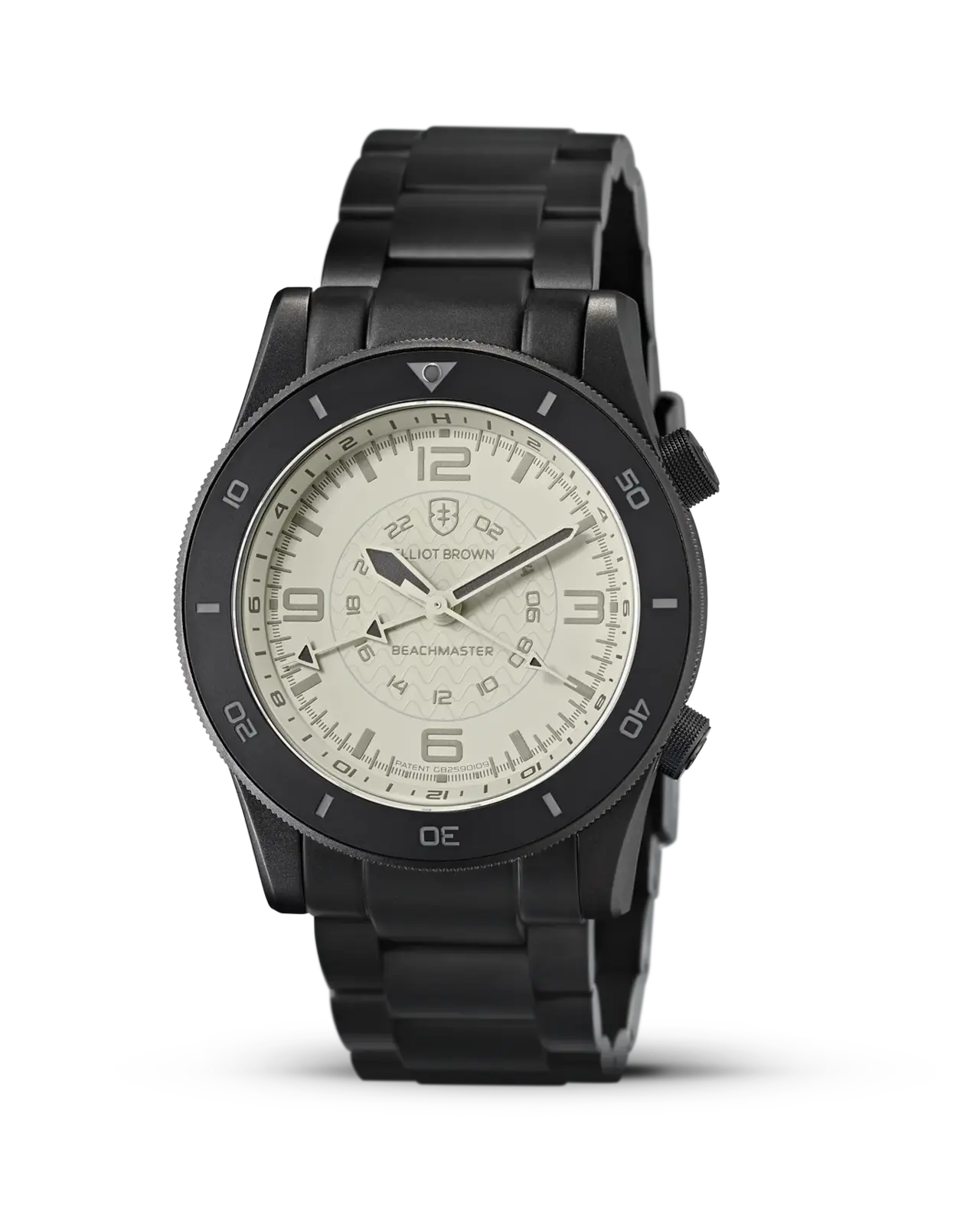 BEACHMASTER GHOST - Sandblasted Gunmetal Grey PVD Bracelet