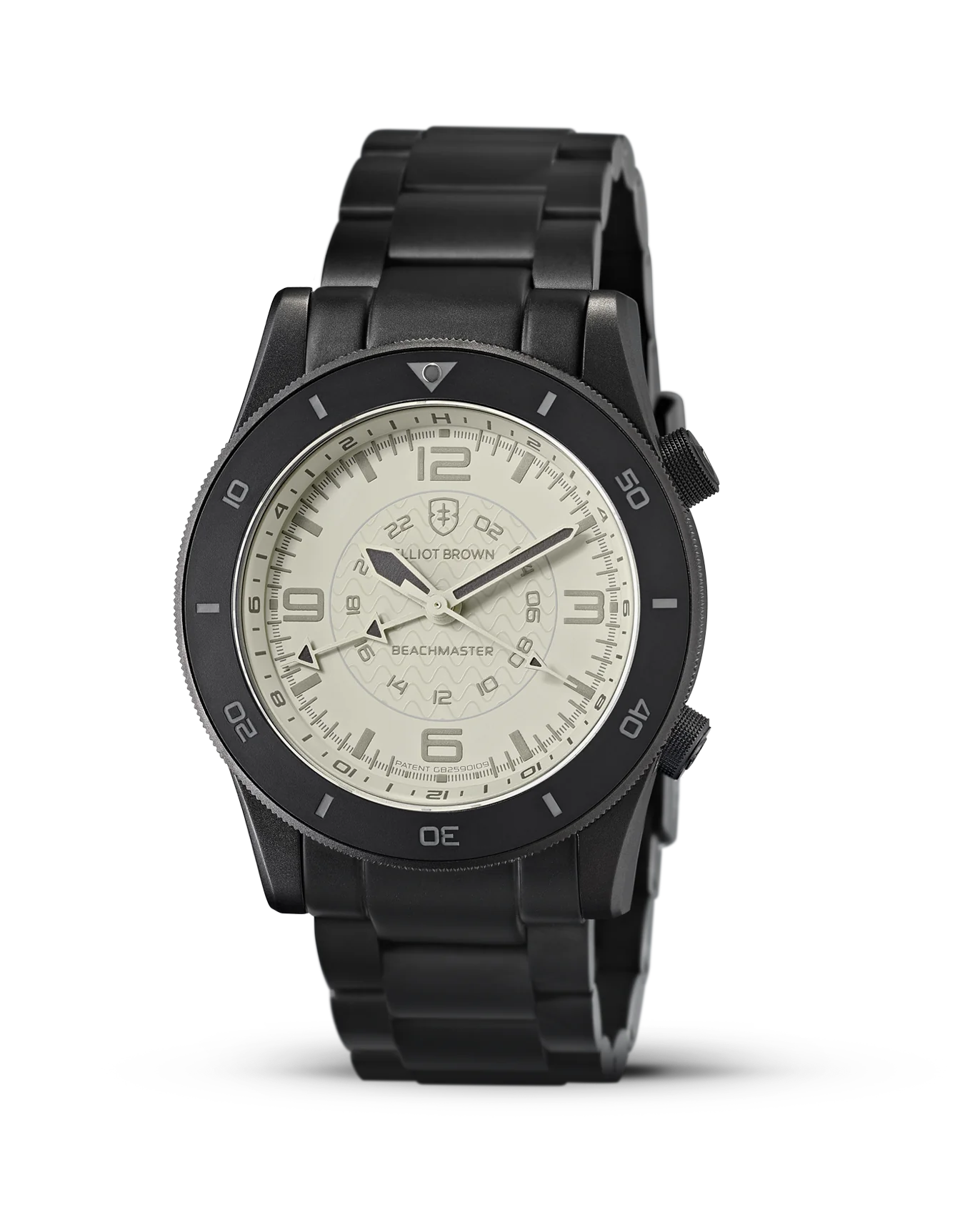 BEACHMASTER GHOST - Sandblasted Gunmetal Grey PVD Bracelet