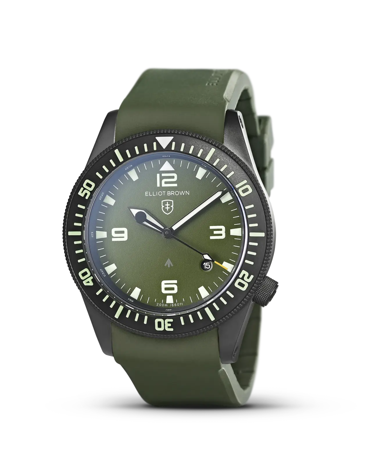 HOLTON - Olive Green Rubber