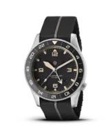 HOLTON AUTO GMT A21 - Black With Desert Brown Pinstripe Webbing