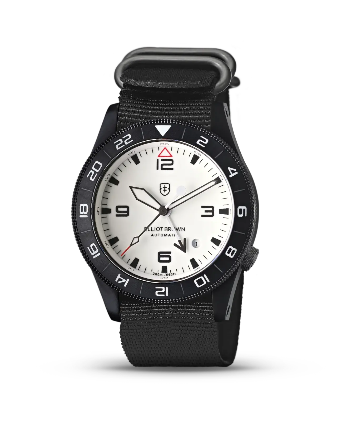 HOLTON AUTO GMT A24 BLACK WHITEOUT - Black Military Webbing