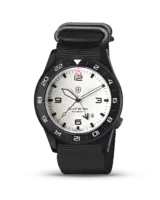 HOLTON AUTO GMT A24 BLACK WHITEOUT - Black Military Webbing