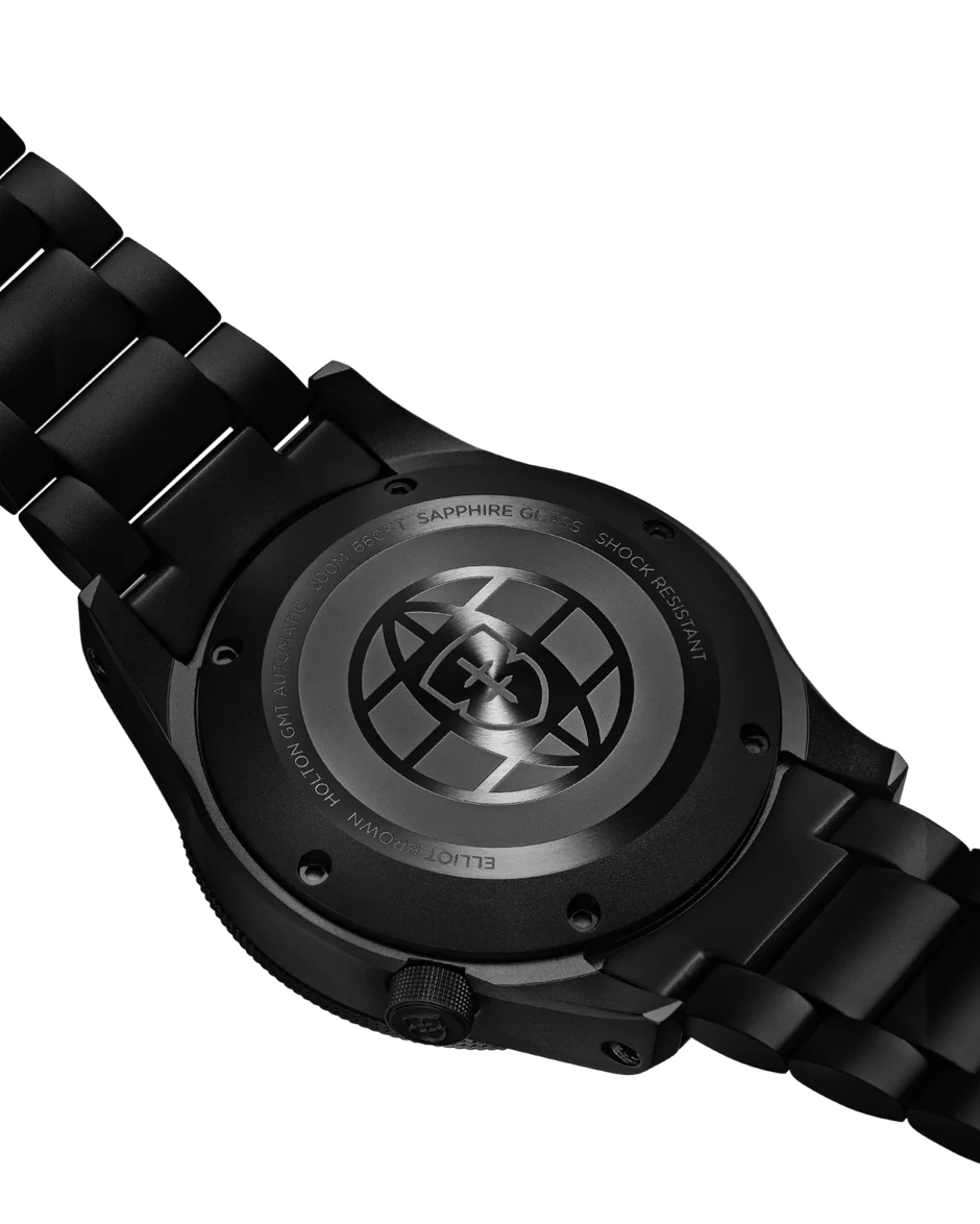HOLTON AUTO GMT A24 BLACK WHITEOUT - Black Military Webbing