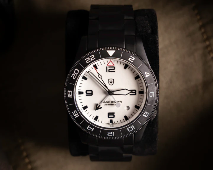HOLTON AUTO GMT A24 BLACK WHITEOUT - Black Military Webbing