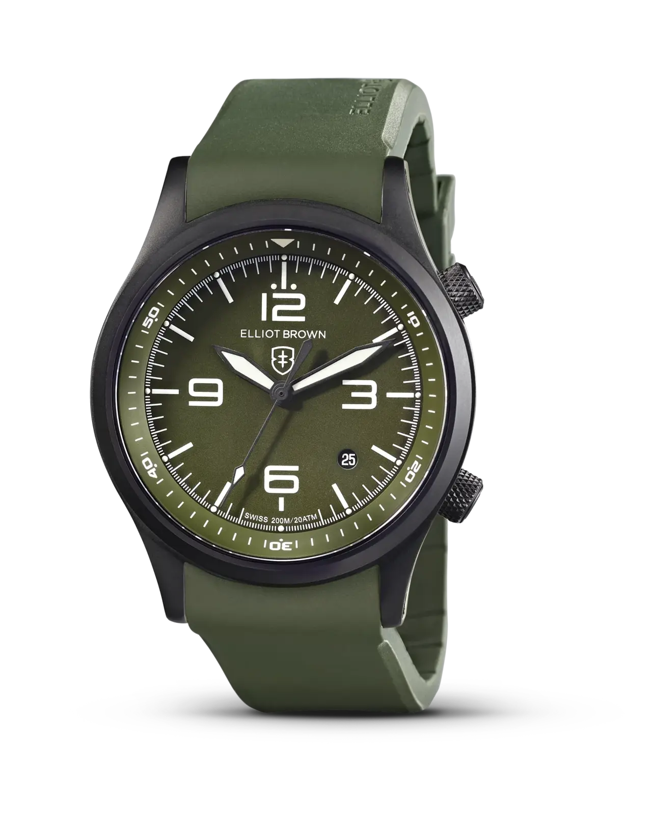 CANFORD - Olive Green Rubber