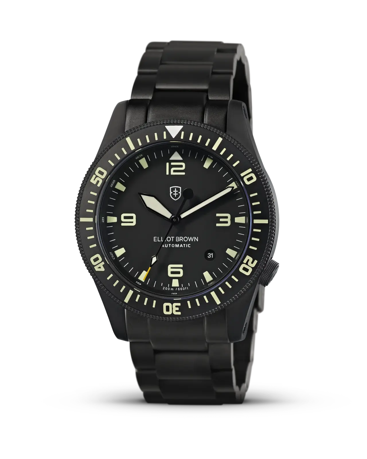 HOLTON AUTOMATIC A10 - Sandblasted Gunmetal Grey PVD Bracelet