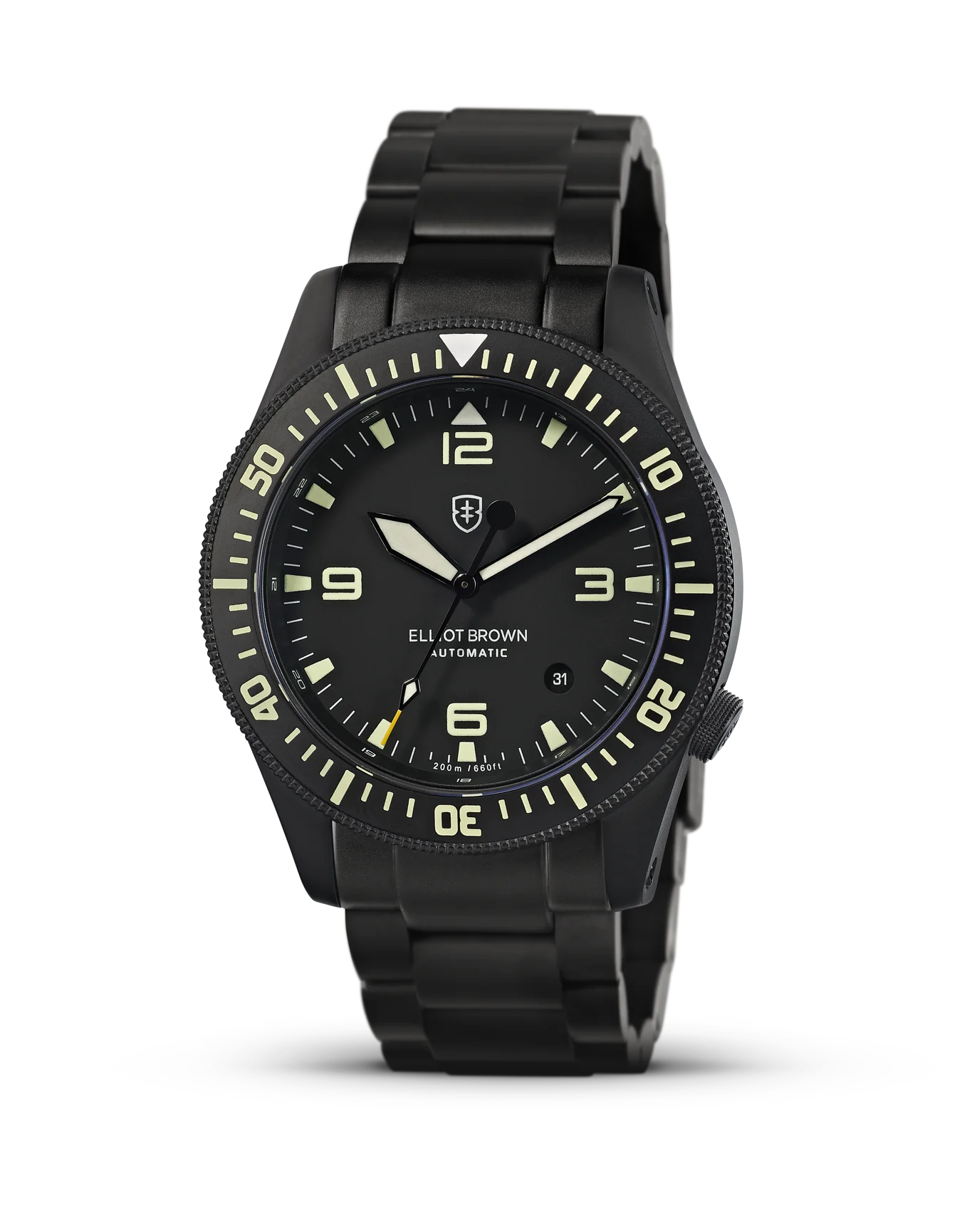 HOLTON AUTOMATIC A10 - Sandblasted Gunmetal Grey PVD Bracelet