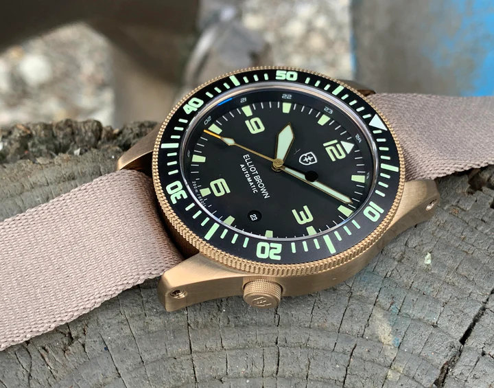 HOLTON AUTOMATIC A12 - Desert Brown Webbing