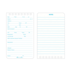 EMS Notebook Yellow/Green