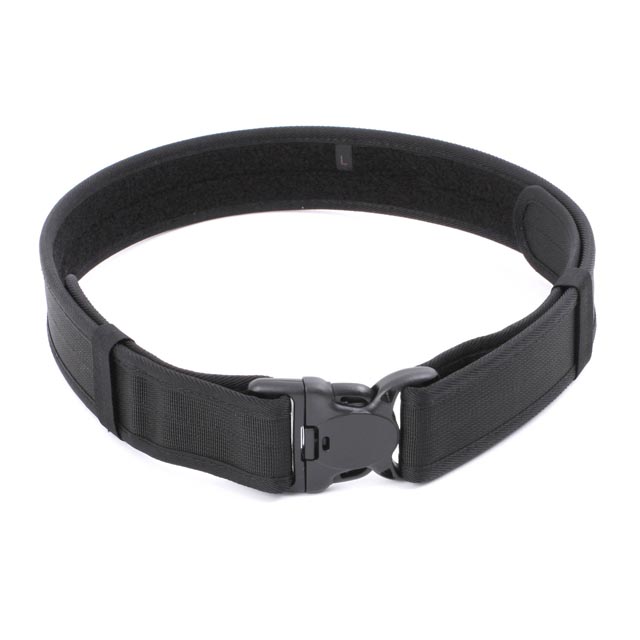 Enkelt utrustningsbälte -09 Black Small