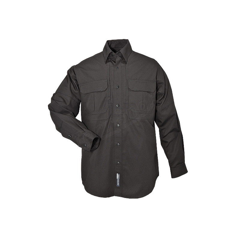 Tactical-skjorta Bomull Black X-Small