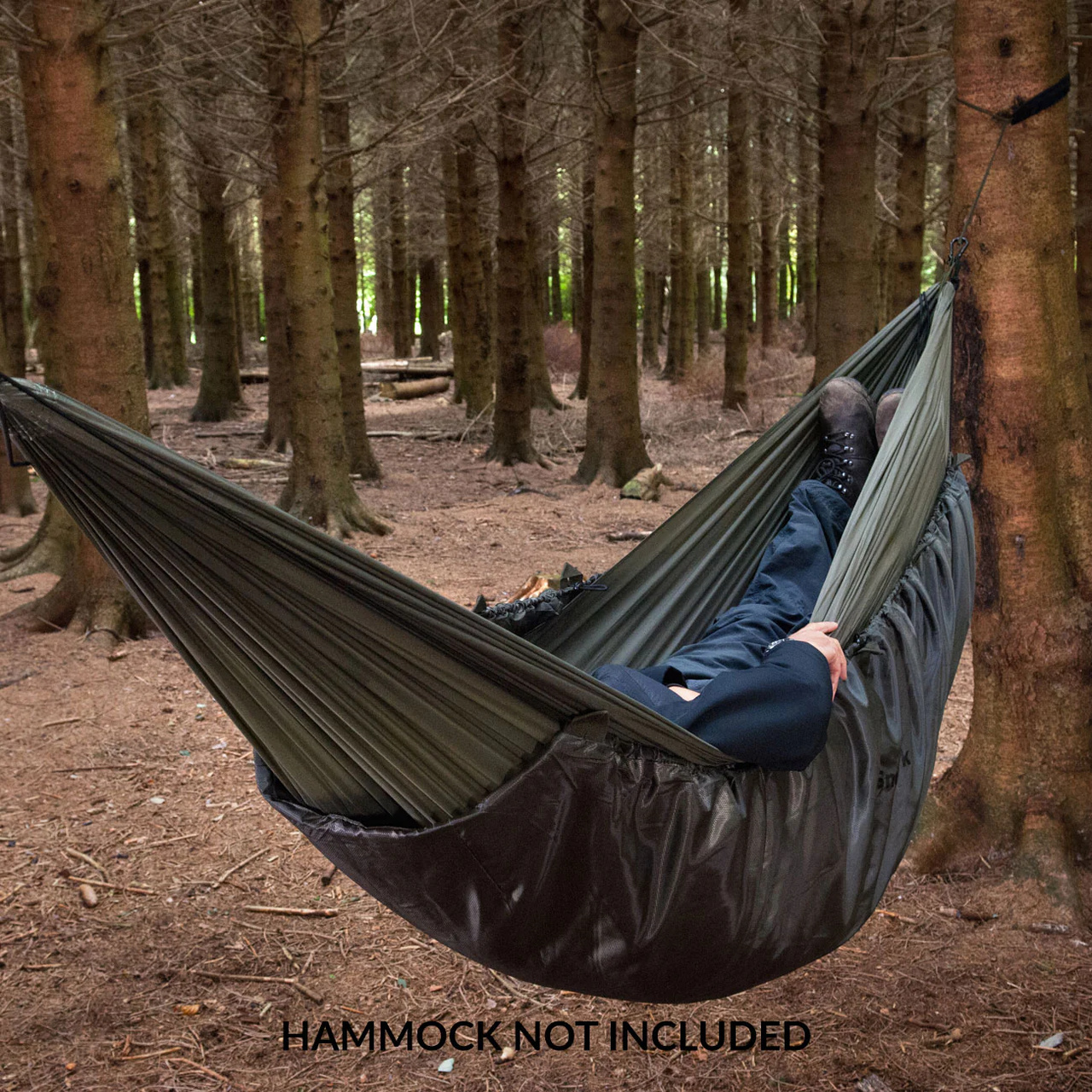 Hammock Under Blanket Olive
