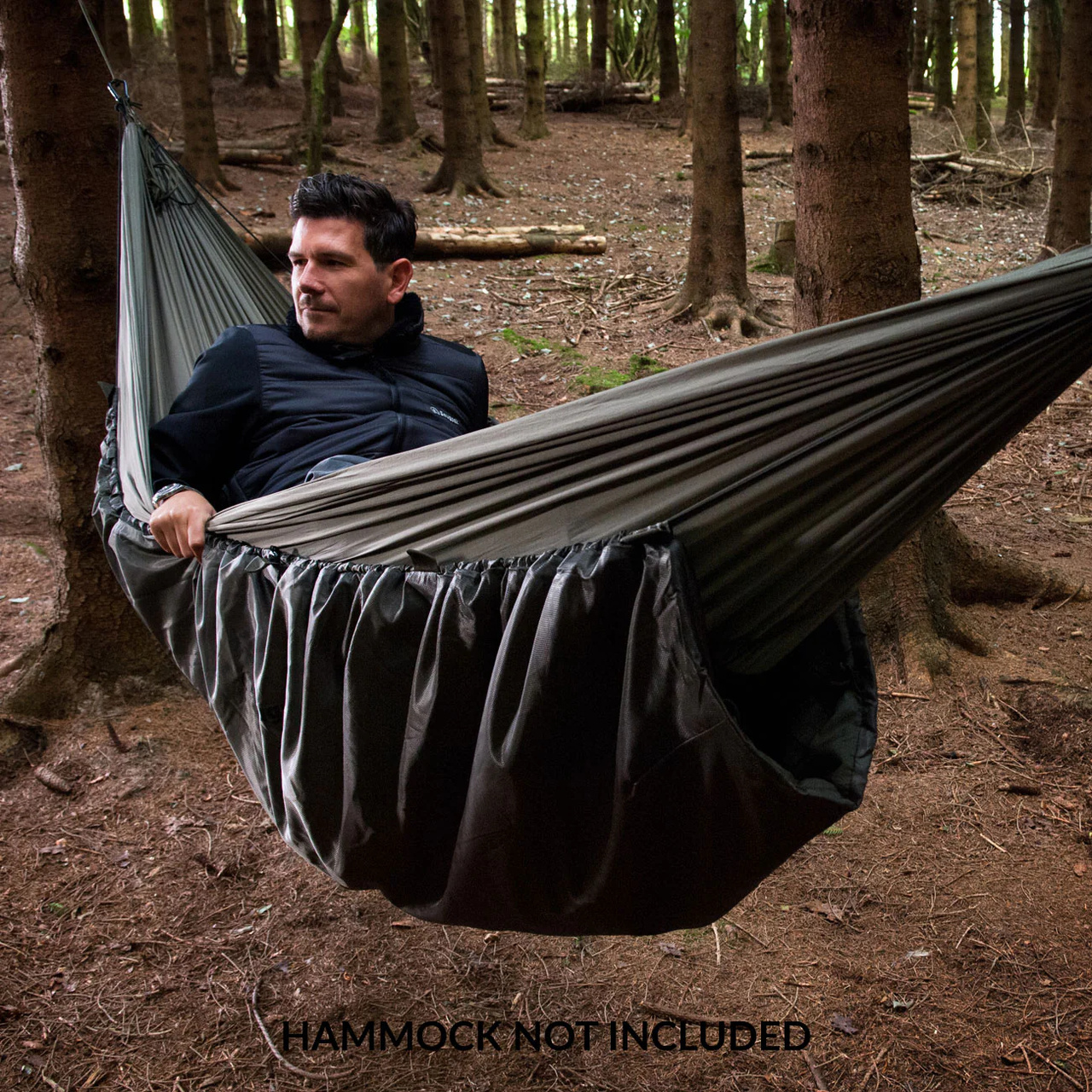 Hammock Under Blanket Olive