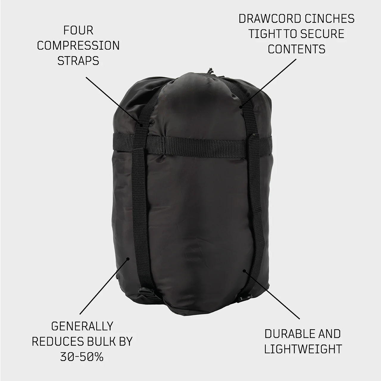 Compression Sack WGTE Large Black
