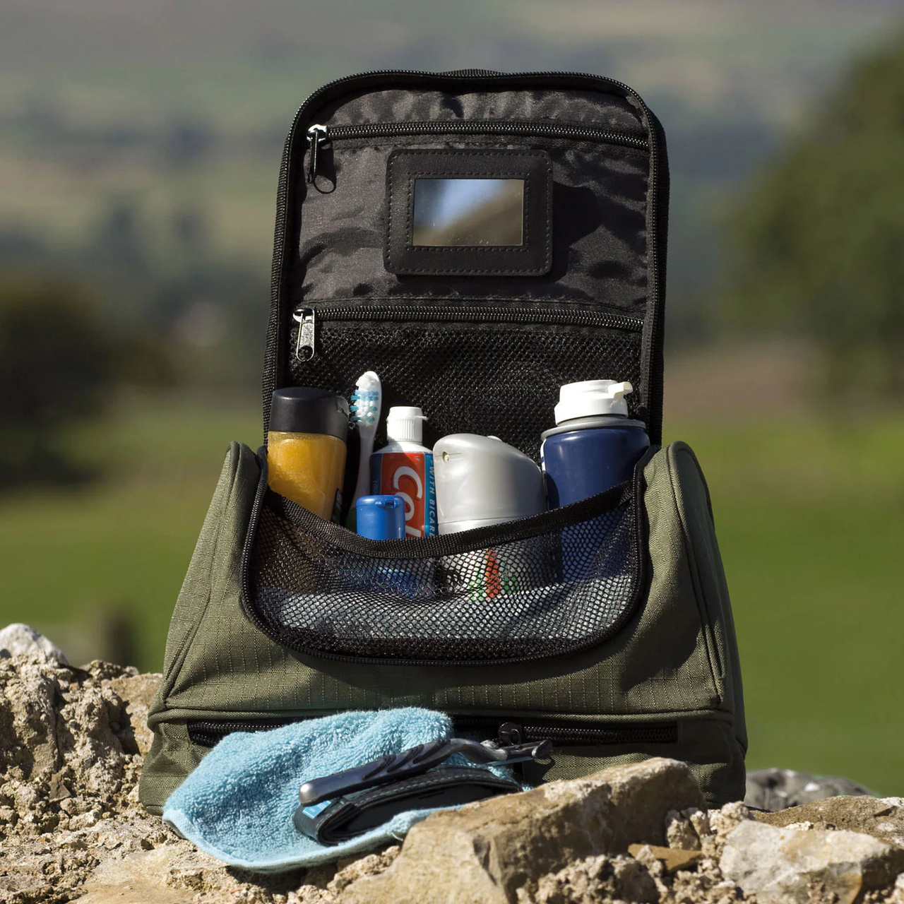 Luxury Wash Bag WGTE Olive