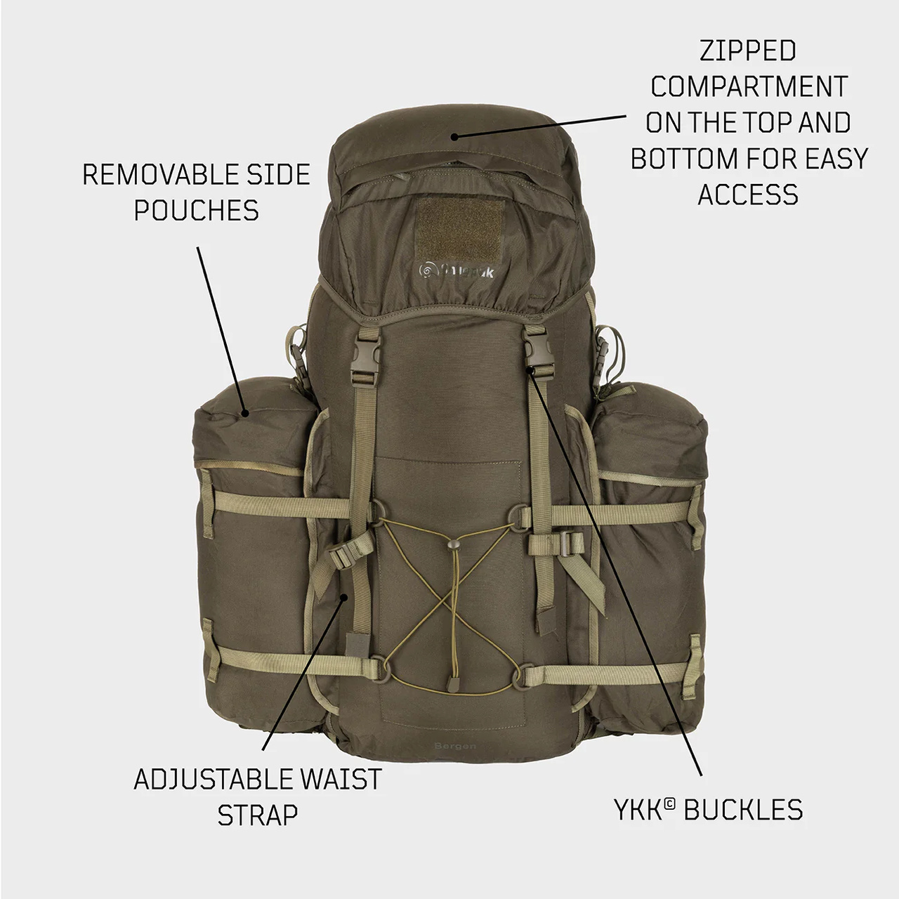 Bergen WGTE 100L Black