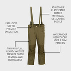 Parallax Pants WGTE Olive Small