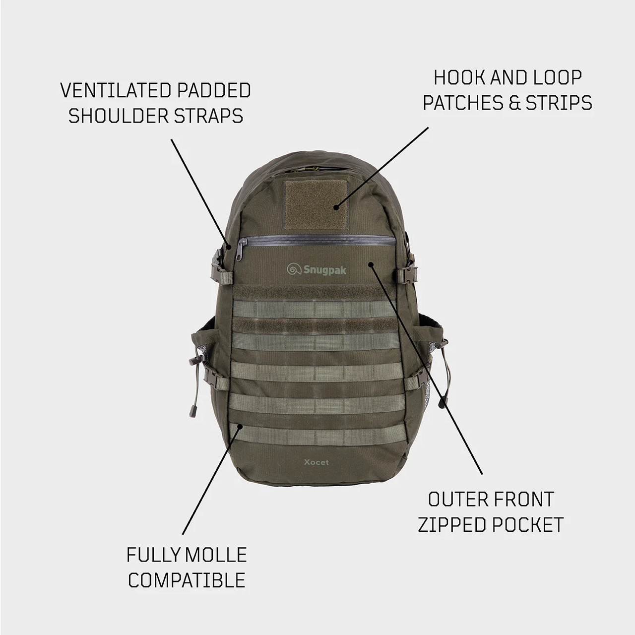 Xocet WGTE 35L Black