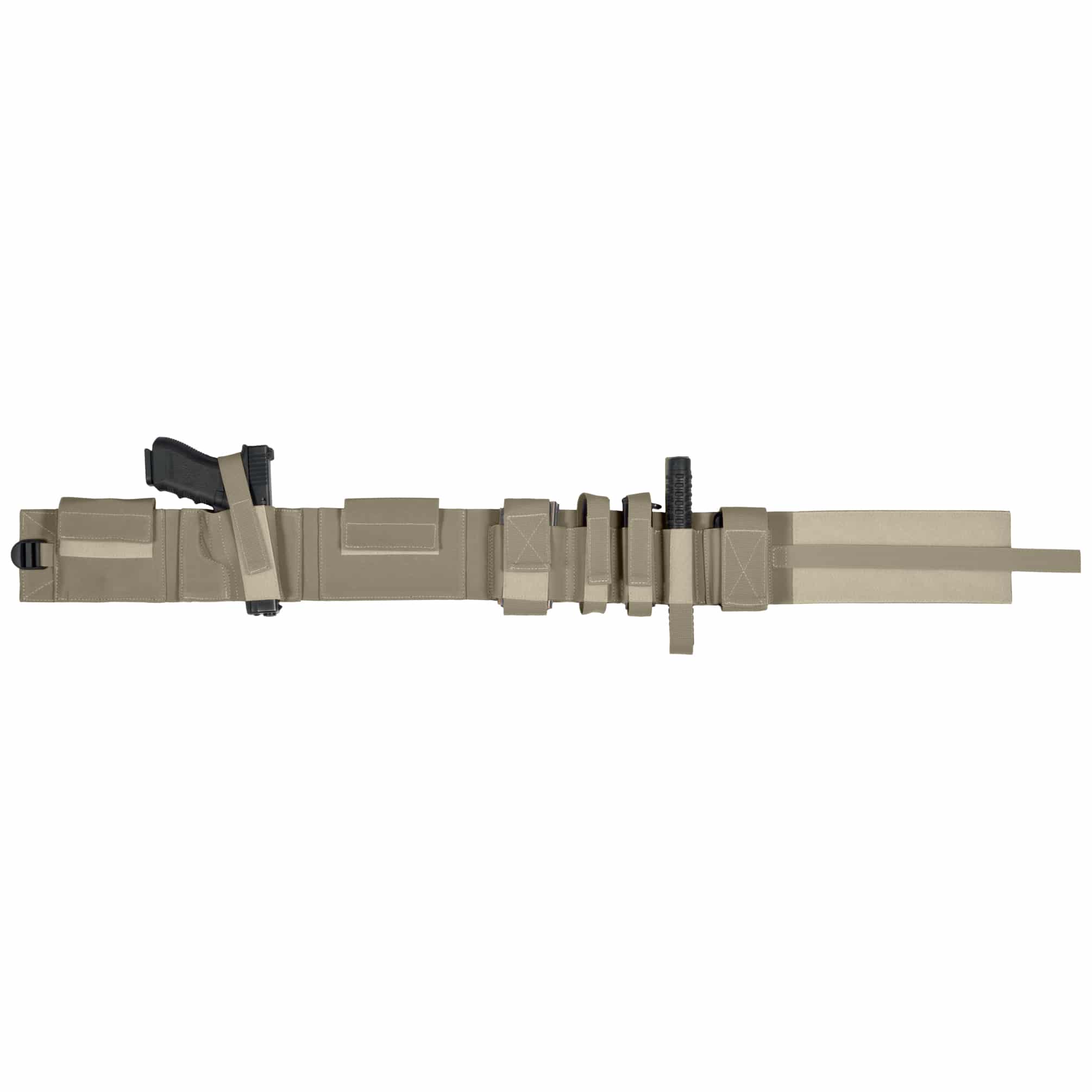 Elastic Belly Band Khaki Right