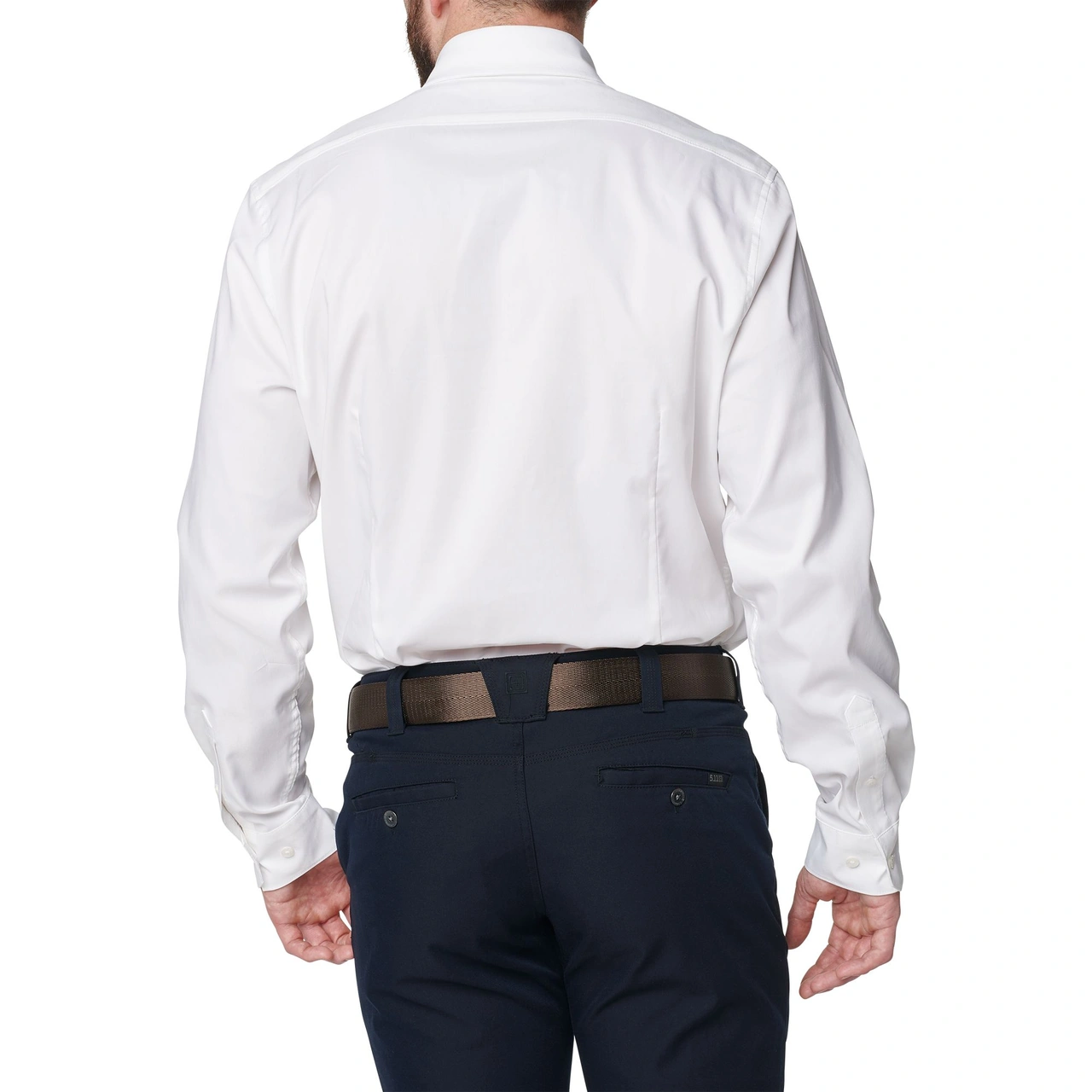Mission Ready Dress Shirt Neck White 15.5" Sleeve 35"