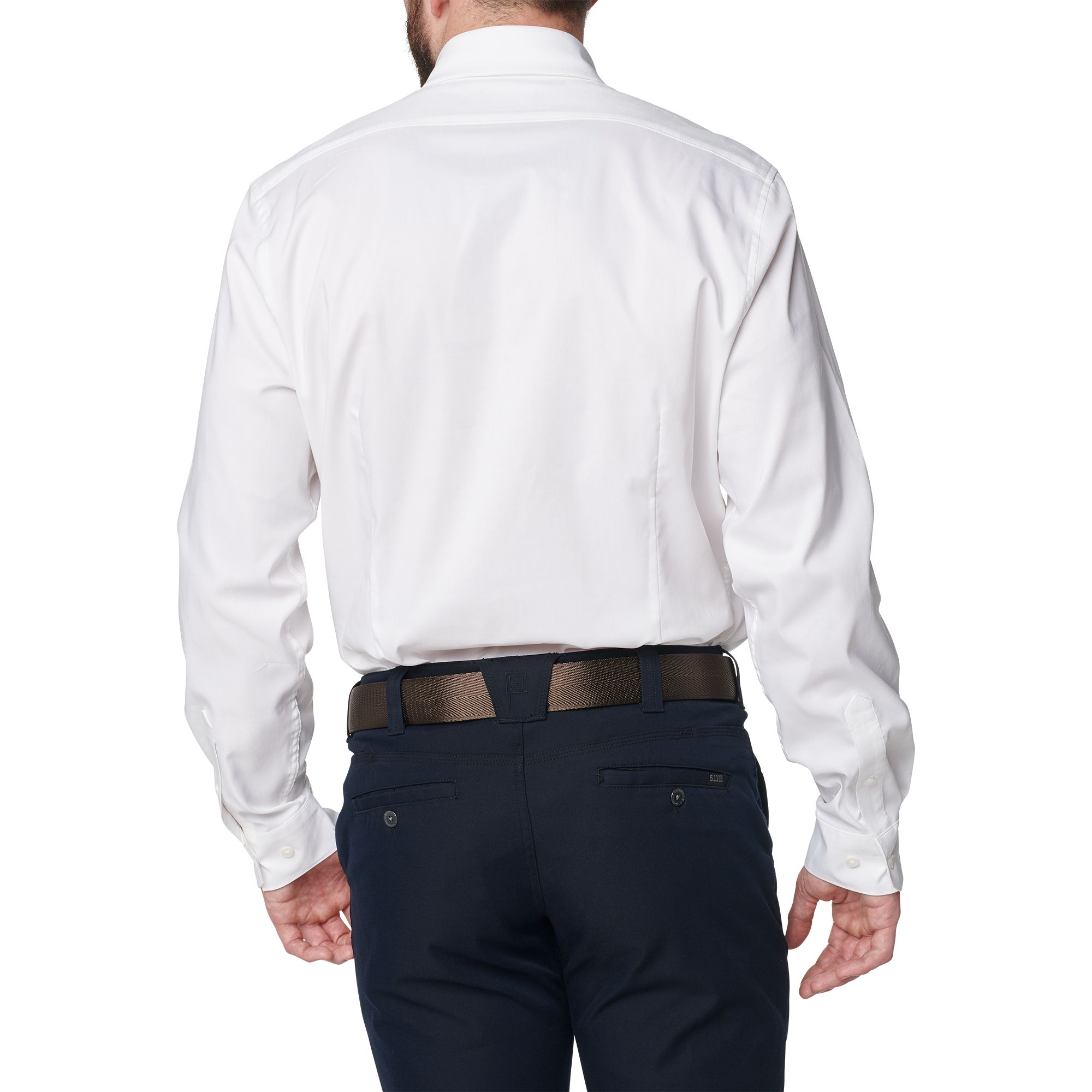 Mission Ready Dress Shirt Neck White 15.5" Sleeve 35"