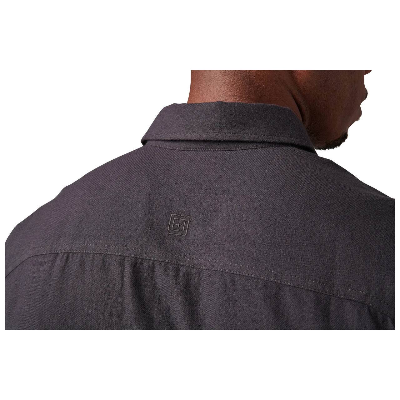 SILVERWOOD FLANNEL SLD LS - VOLCANIC M