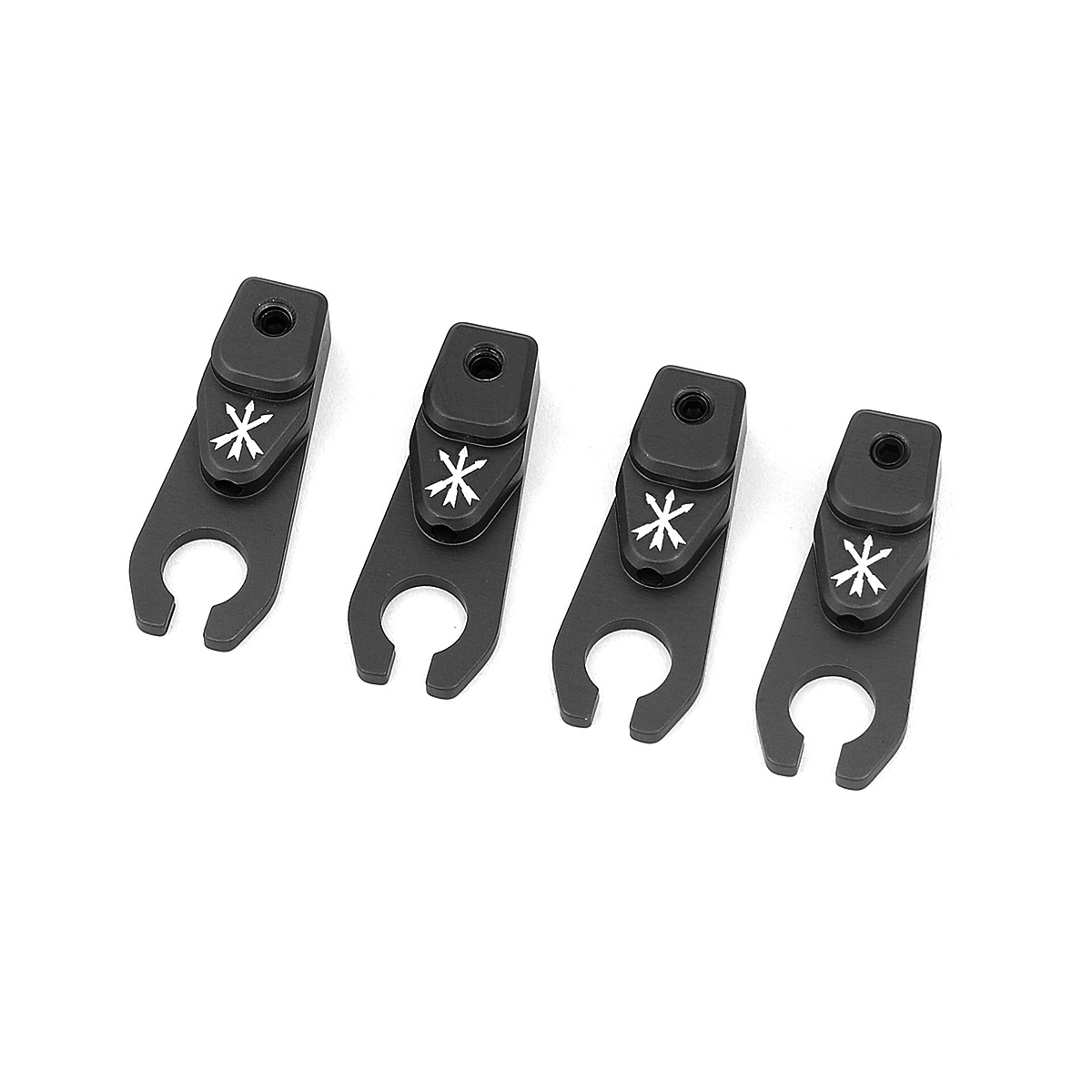 SARA Sordin Adapters Kit - Black (Includes ESS Studs)