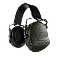 Sordin Supreme T2 - Green Headband leather Memory Foam