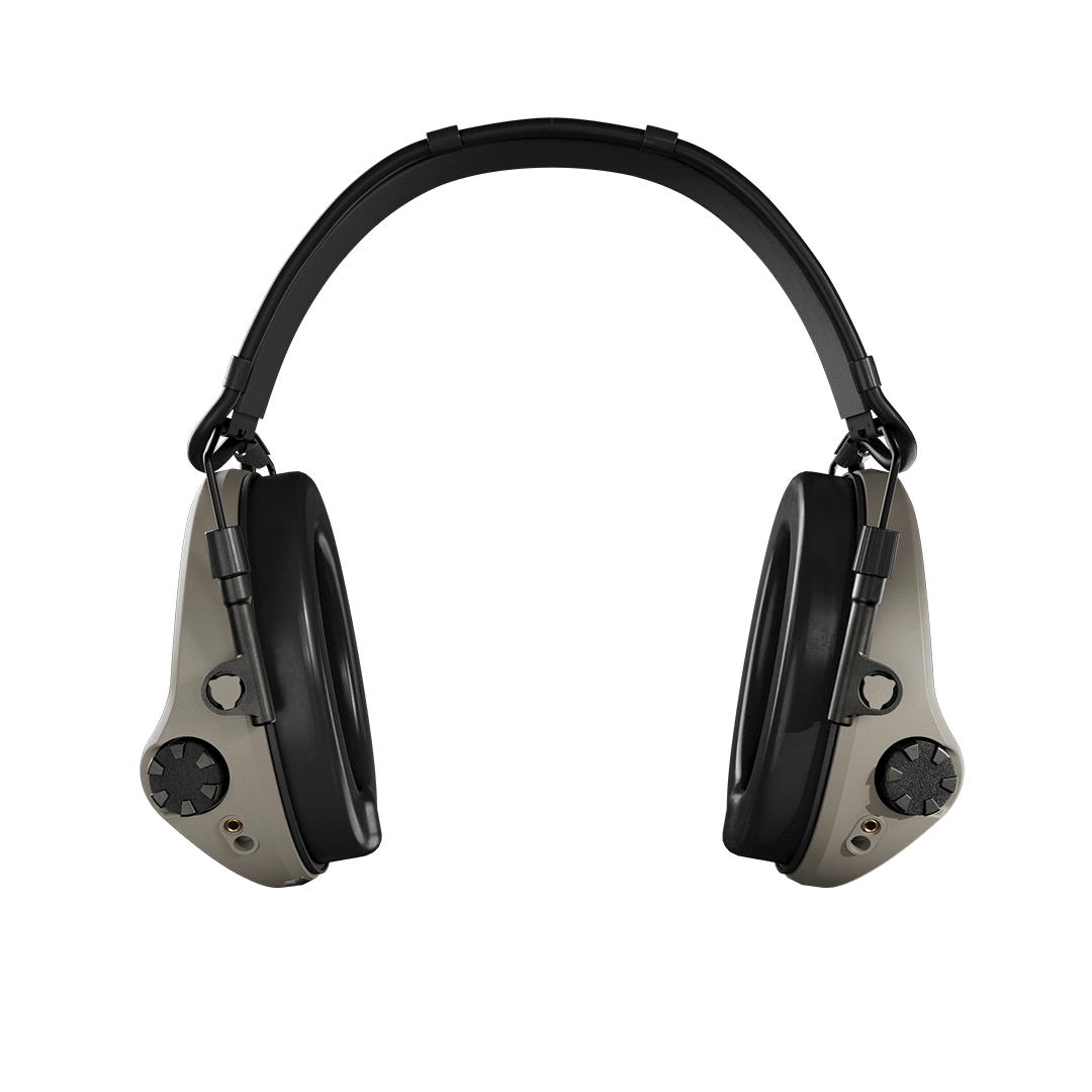 Sordin Supreme T2 - Tan Headband leather Memory Foam