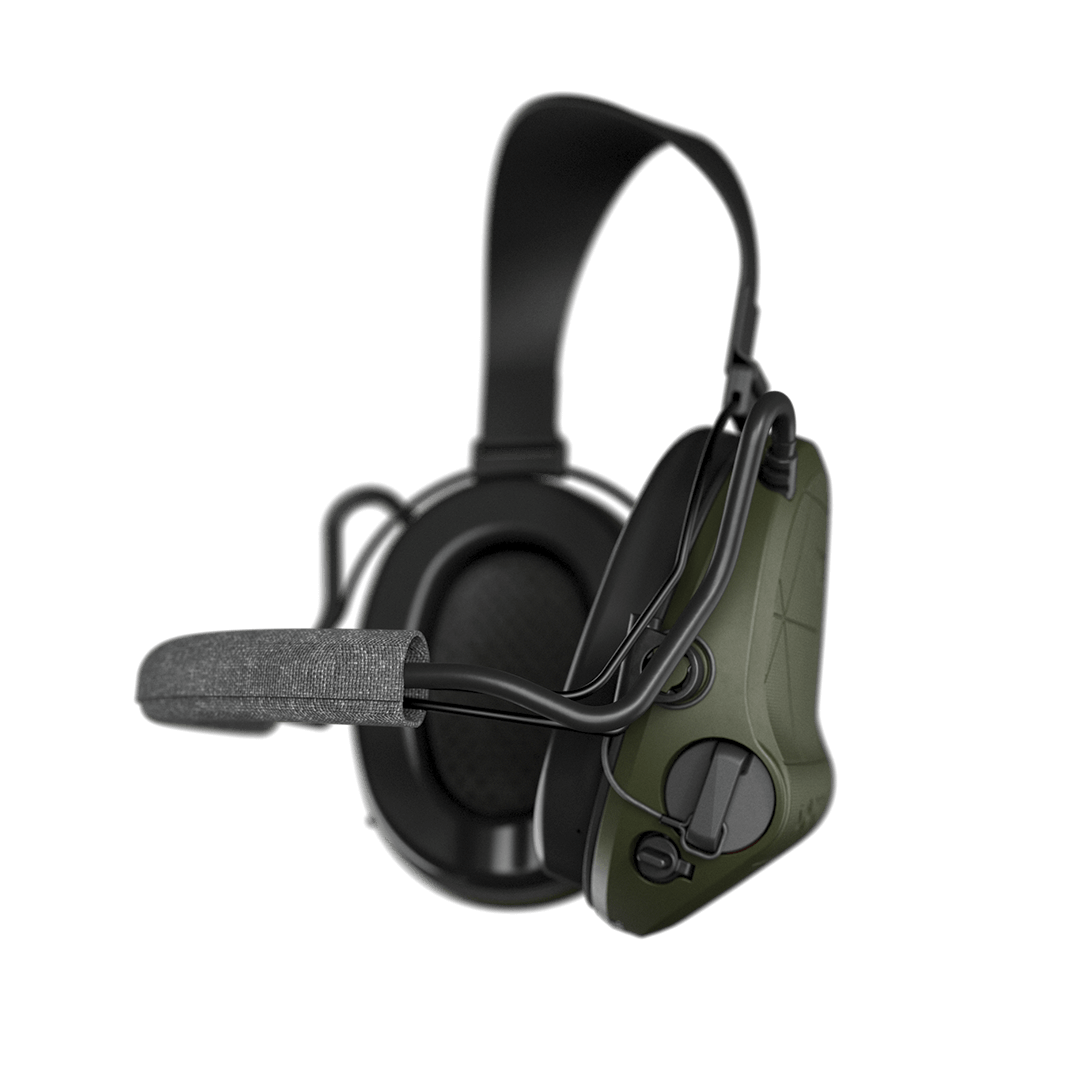 Sordin Supreme T2 - Green Neckband Memory Foam