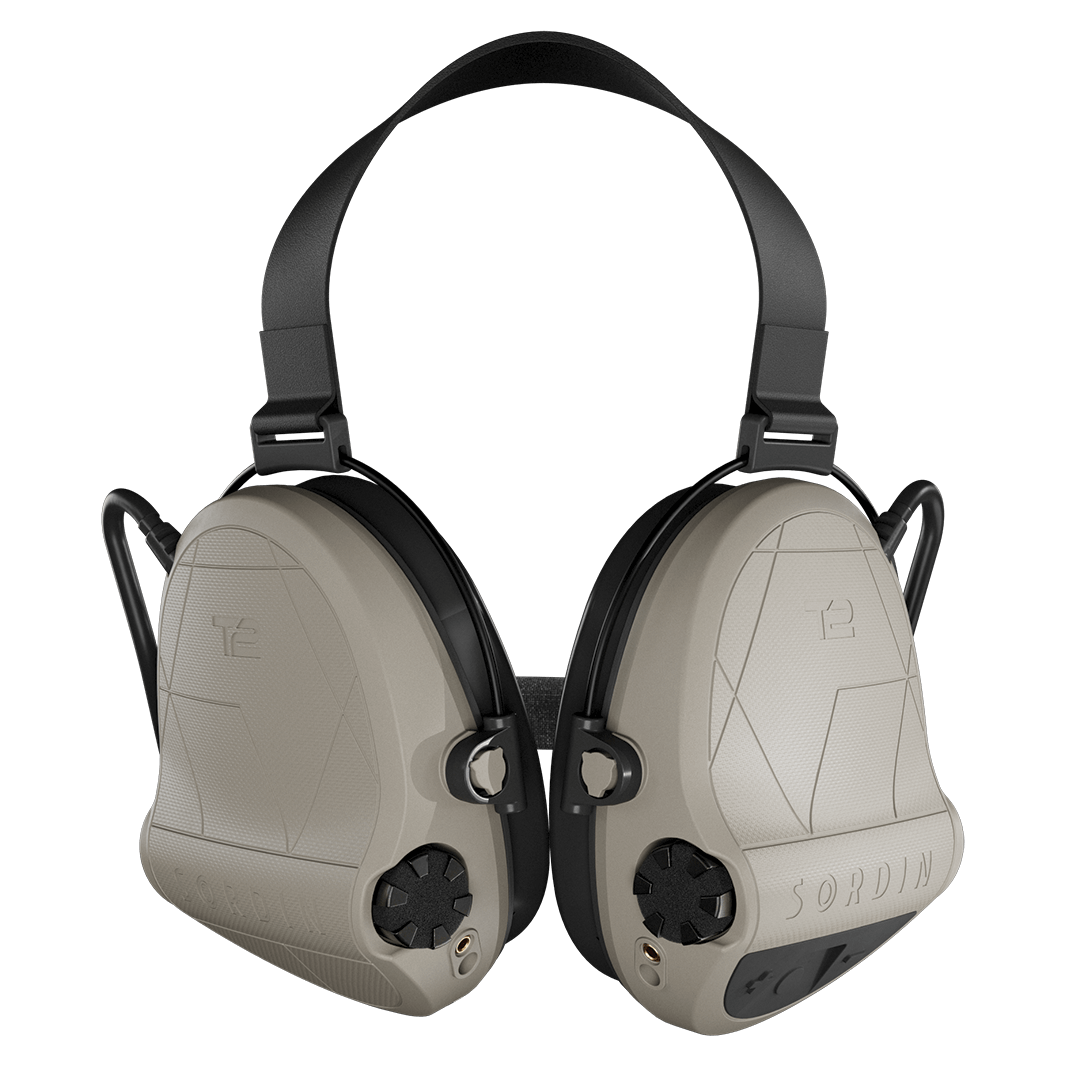 Sordin Supreme T2 - Tan Neckband Memory Foam