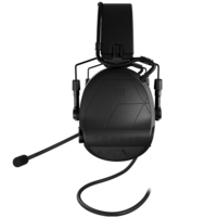 Sordin Supreme T2 CC - Black Headband Leather Memory Foam