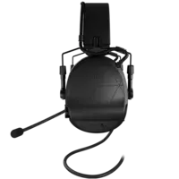 Sordin Supreme T2 CC - Black Headband Leather Memory Foam