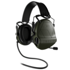 Sordin Supreme T2 CC - Green Headband Leather Memory Foam