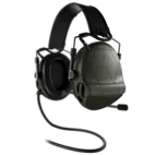 Sordin Supreme T2 CC - Green Headband Leather Memory Foam