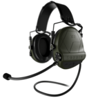 Sordin Supreme T2 CC - Green Headband Leather Memory Foam