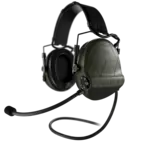 Sordin Supreme T2 CC - Green Headband Leather Memory Foam