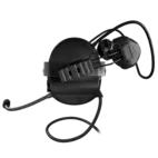 Sordin Supreme T2 CC - Black Rear ARC Helmet Memory Foam