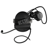 Sordin Supreme T2 CC - Black Rear ARC Helmet Memory Foam